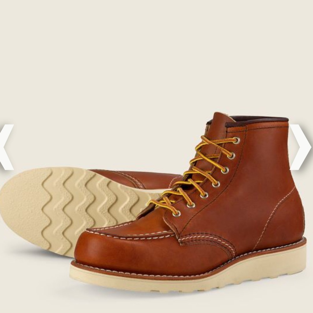 Red Wing 6-Inch Classic Moc Toe Short Boot